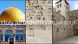 Take a virtual tour of Holy Jerusalem [upl. by Aivax]