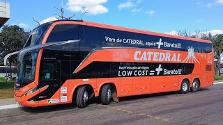 Marcopolo G8 1800 DD VOLVO B510R Catedral Turismo [upl. by Mahmud]