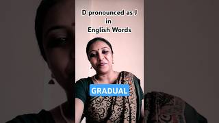 Pronunciation Check II Common Pronunciation Pattern II D pronounced as J [upl. by Modnarb520]