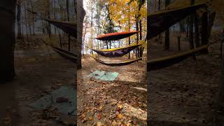 Killbear Provincial Park  Fall 2024  How to Climb Hammocks [upl. by Tegirb294]