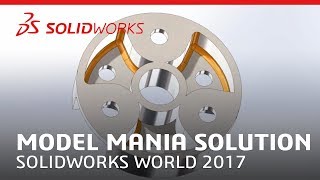 SOLIDWORKS World 2017 Model Mania  SOLIDWORKS [upl. by Dranyer]