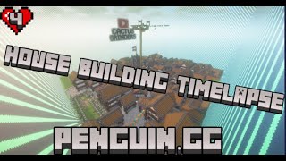 House building timelapse  Part 4  PenguinGG  Cactus Grinders [upl. by Josi]