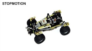 How To Build LEGO Technic Extreme OffRoader Set 8465 [upl. by Elleira]