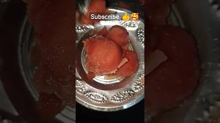 🍉Watermelon sorbet recipewatermelon watermelonsorbet yt shorts ytviral icecream viralvlogs [upl. by Auod762]