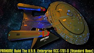 Finished FANHOME USS Enterprise NCC1701D The Standard Base [upl. by Bhayani]