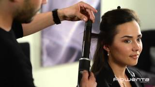 Rowenta Curl Active Curling Iron HowTo [upl. by Nylcaj]