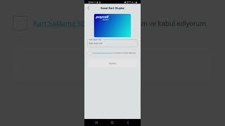 PAYCELL Sanal Kart Oluşturma [upl. by Colp115]