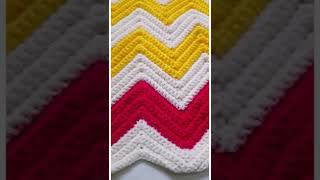 crochet ripple stitch blanket [upl. by Grace]