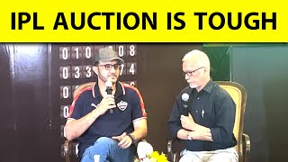 IPL AUCTION पर क्या बोले GANGULY क्या INDIAN TEAM SELECTION है IPL में TEAM बनाने से ज्यादा आसान [upl. by Nigle]