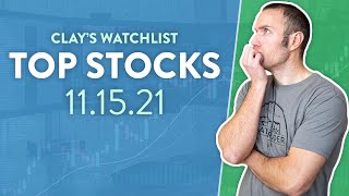 Top 10 Stocks For November 15 2021  SNDL MRAM AMC TLRY PLTR and more [upl. by Bridges831]