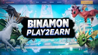 Binamon  Обзор Крутой NFT и Play 2 Earn Игры [upl. by Gula]