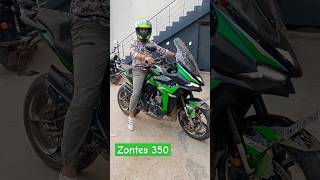 Finally Zontes t350 adventures bike lets ride 🏍️ zontes350r zontes zontes350d ytshorts shorts [upl. by Bazluke]