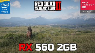 Red Dead Redemption 2 RX 560 2GB  UltraMedium amp Low [upl. by Corron]