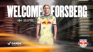 Emil Forsberg Signs with the New York Red Bulls  Highlights [upl. by Suirada]