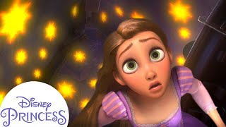 Rapunzel Has a Vision About Her Parents  Tangled  Disney Princess [upl. by Morie]