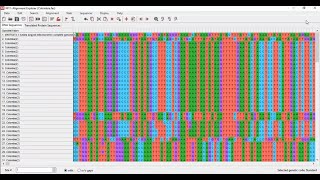 Alineamiento Múltiple de Secuencias MaftMuscleClustalW y Pruebas de Diversidad Genetica [upl. by Yelyk466]