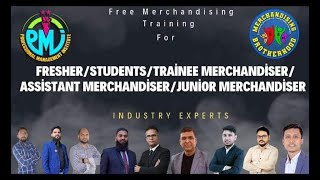 Free merchandising training for trainee assistant Fresher or student [upl. by Letrice]