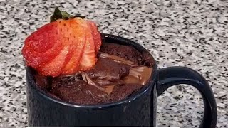 NUTELLA MUG CAKE [upl. by Cohin]