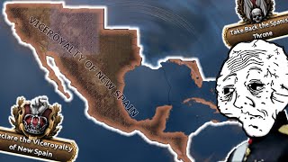 The VICEROYALTY OF NEW SPAIN in HOI4 [upl. by Cerelly]