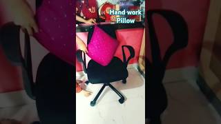 HAND WORK PILLOW l Chand l tera naam l teranaam chandsalmankhan short ytshorts viralshot [upl. by Nonnah]