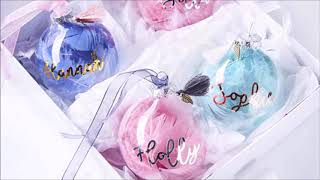 Glass baubles for crafts [upl. by Yasmin]