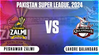 🔴 Live Peshawar Zalmi Vs Lahore Qalandars – Match 17  PES vs LAH Live  Pakistan Super League [upl. by Jenni]