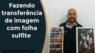 TRANSFERÊNCIA DE FOTO PARA AZULEJO COM FOLHA SULFITE A3 IMPRESSO A LASER [upl. by Mot331]