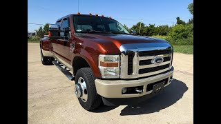 2008 Ford F350 Super Duty Diesel King Ranch [upl. by Gibby]