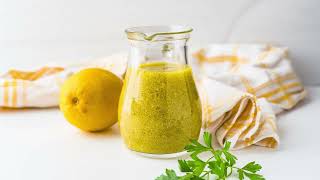 Simple Lemon Vinaigrette [upl. by Ydroj]