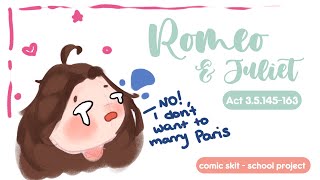 Romeo amp Juliet Comic Skit  English Project [upl. by Conlen146]