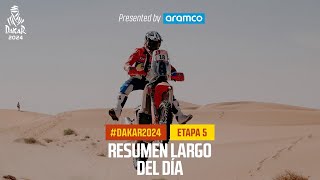 Etapa 5 Película presentado por Aramco  Dakar2024 [upl. by Saalocin]