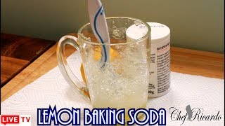 Baking Soda And Lemon Amazing What You Can Do  Recipes By Chef Ricardo [upl. by Laurianne]