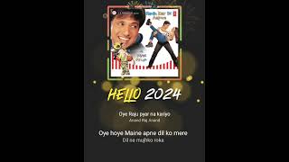 Oye raaju pyar na kario  maine apne dil ko mere  starmaker srk song indianvoice govinda [upl. by Dotti988]