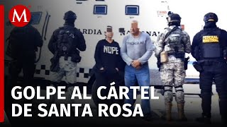 Detienen a jefe de plaza del Cártel de Santa Rosa de Lima en Dolores Hidalgo [upl. by Ruben]