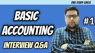 Basic Accounting Interview Questions And Answers  Part 1 [upl. by Albarran]