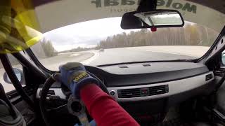 BMW E90 330i Driftdagen Papenburg onboard testlap drifting [upl. by Peregrine]