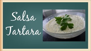 Como hacer salsa tartara receta sencilla Recetas de Salsas Recetatube [upl. by Pierro]