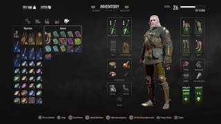 The Witcher 3 Pt 139  Crafting Level 26 Superior Griffin Witcher Gear [upl. by Ahseiym15]