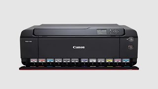 Canon Printer imagePrograf Professional 1100 Specifications [upl. by Nosnehpets567]