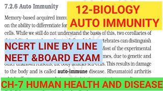 Auto Immunity Part10 [upl. by Shiri]