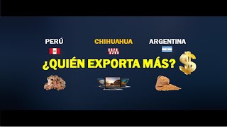 Si los Estados de México fueran países  Exportaciones [upl. by Hessney]