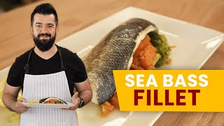 How To Bake A Sea Bass Fillet Like A PRO  Baked Sea Bass [upl. by Laurette]