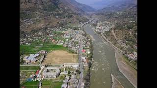 beautiful ghari dupatta  muzaffarabad  drone shot [upl. by Stanway]