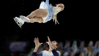 Knierim and Fraziers monster free skate takes US Nationals by storm  NBC Sports [upl. by Savior]