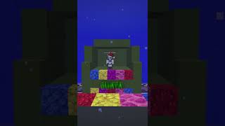 adivina el color bajo el agua shorts minecraft [upl. by Ardnossak724]