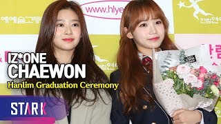 아이즈원 채원 민주와 함께 졸업식 왔어요 IZONE CHAEWON Hanlim Graduation [upl. by Luttrell]