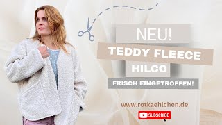 Teddy Fleece Plüsch Svea  Jacken nähen [upl. by Bouton878]