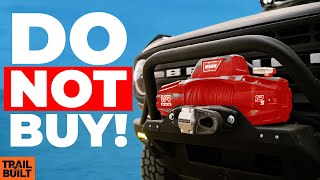 Do NOT Buy an OffRoad Winch  Watch First [upl. by Rosenbaum]