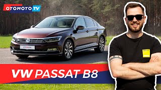 Volkswagen Passat B8  Do czego się tu przyczepić  Test OTOMOTO TV [upl. by Odlareg]