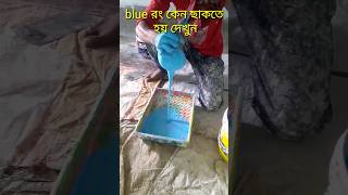 Blue কালার কেন ছাড়তে হয় দেখুন ytshorts highlight india bangladesh viralvideo [upl. by Urson946]